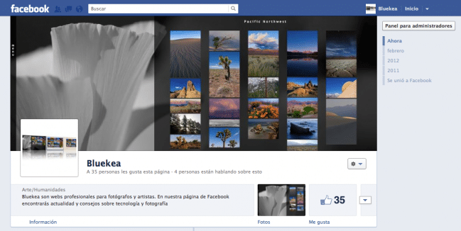 Bluekea en Facebook